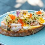 Bruschetta krevetidega